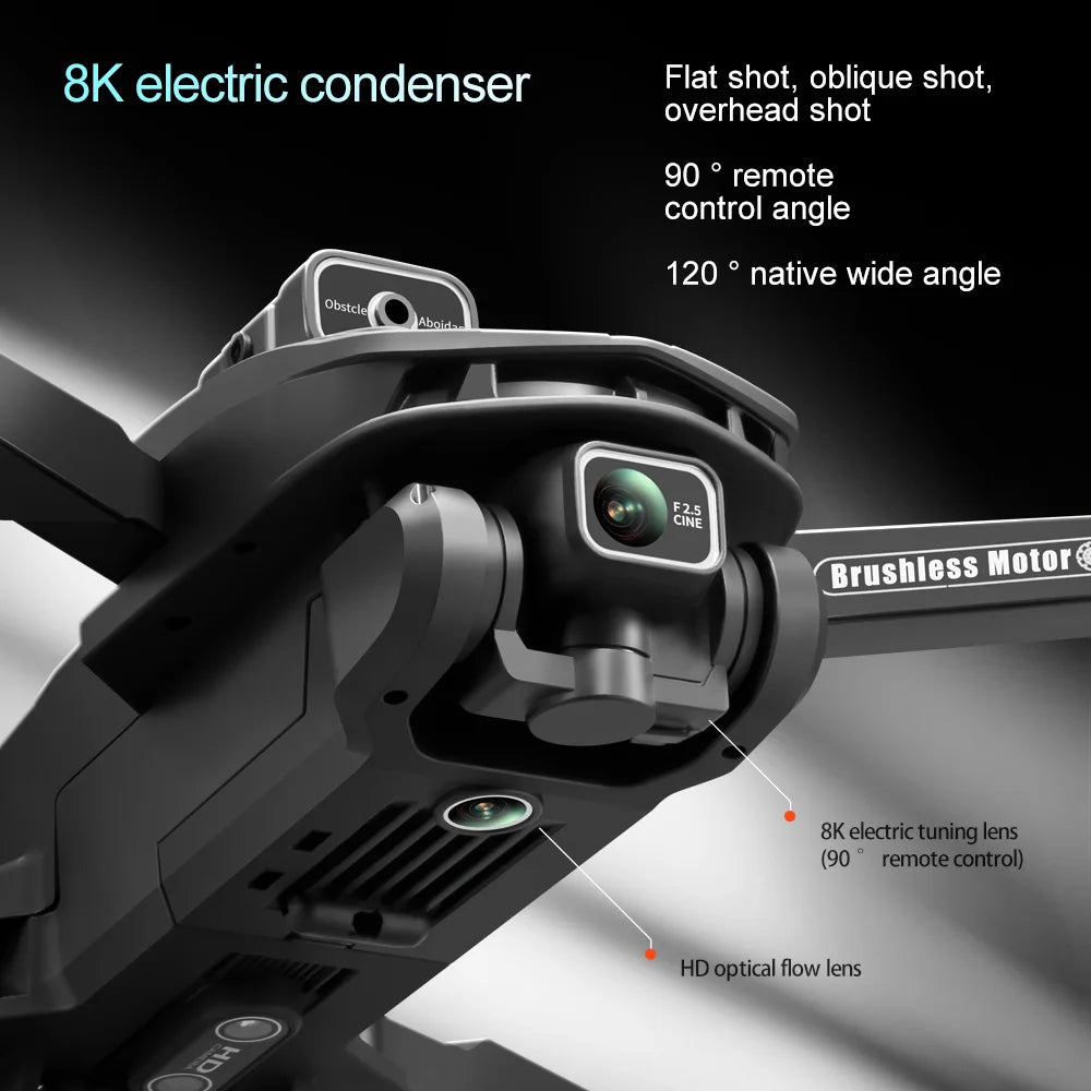 Foldable GPS Drone with Camera Screen Remote Control FPV Quadcopter