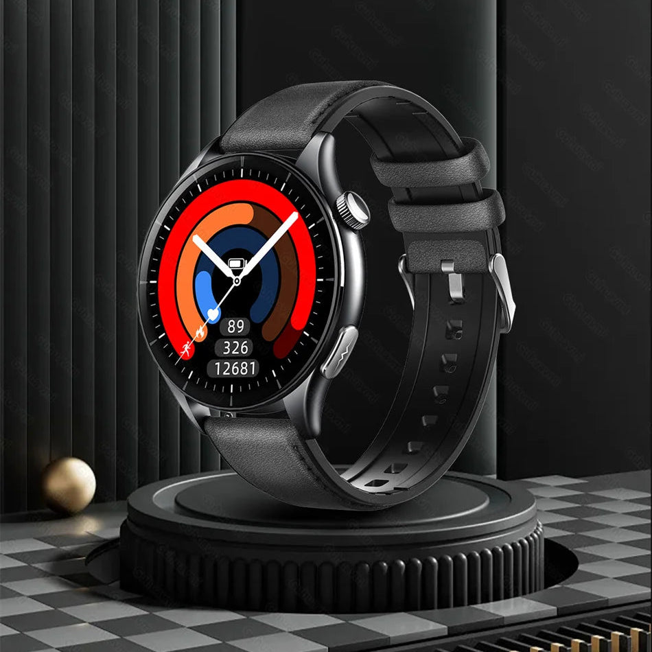 Multi Function Smart Watch AMOLED Screen Bluetooth Call NFC Activity Tracker Waterproof