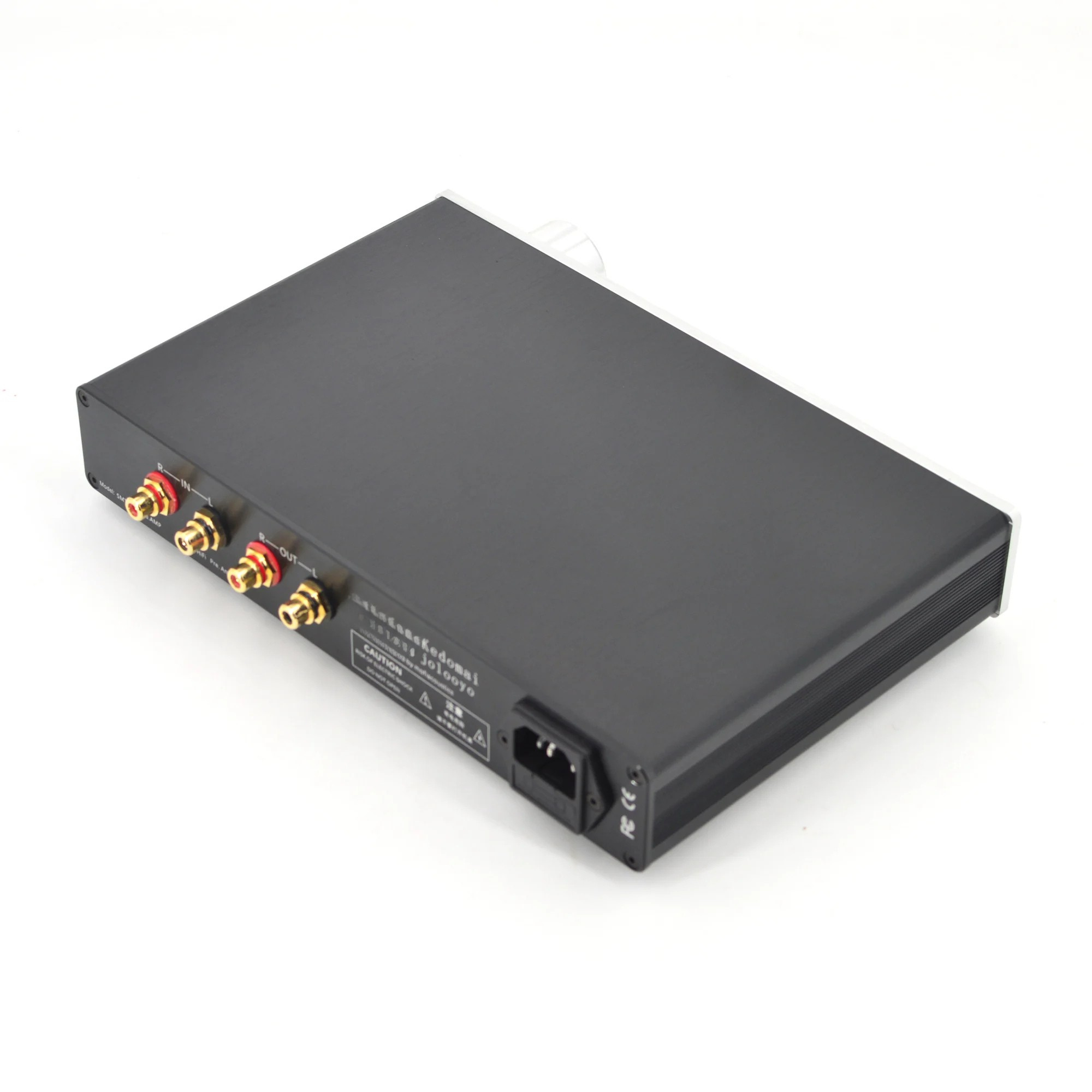 Stereo HiFi Preamplifier Audio Control Unit Low Distortion High Fidelity Sound Processor