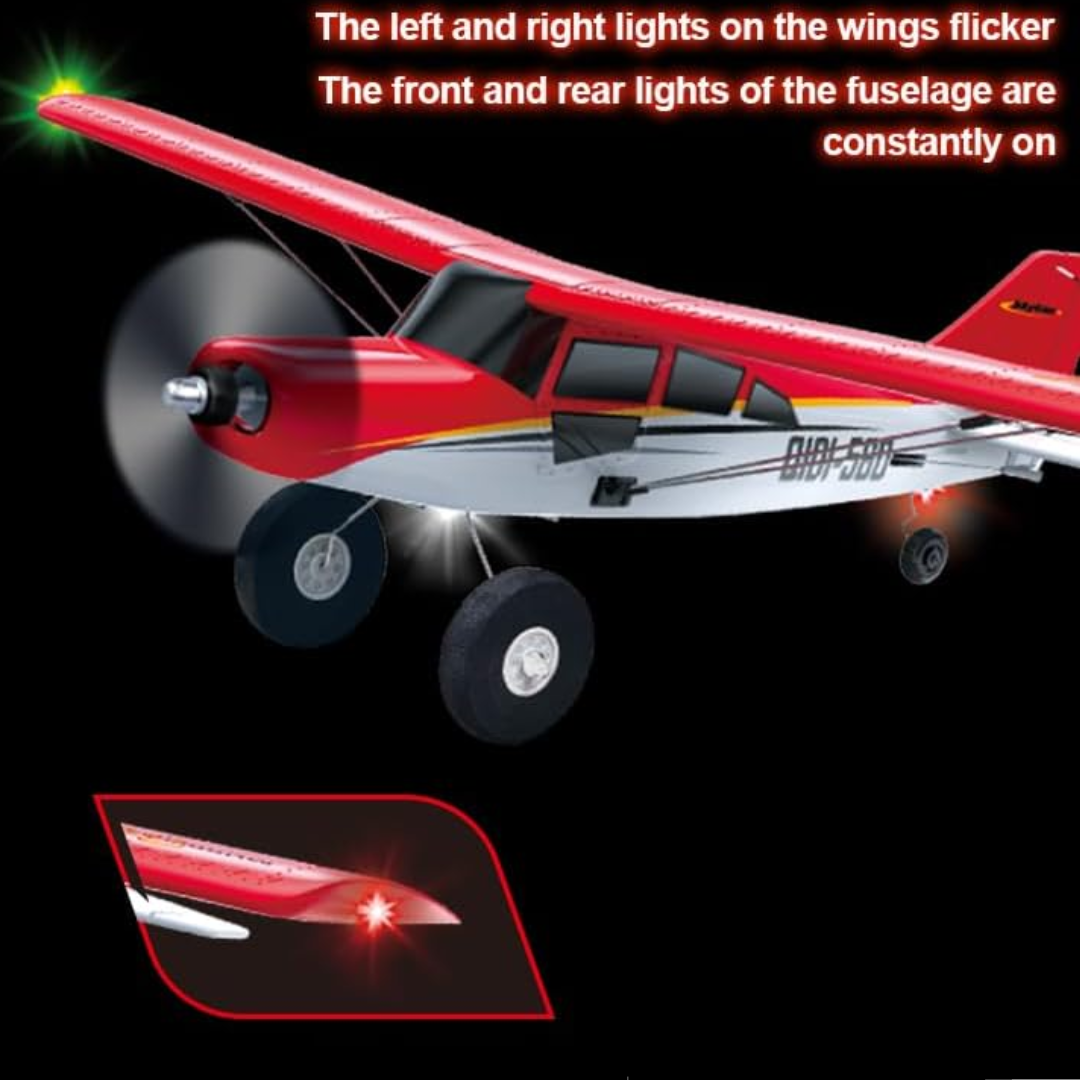 4 Channel Remote Control Airplane Brushless Motor 200m Range RC Aircraft