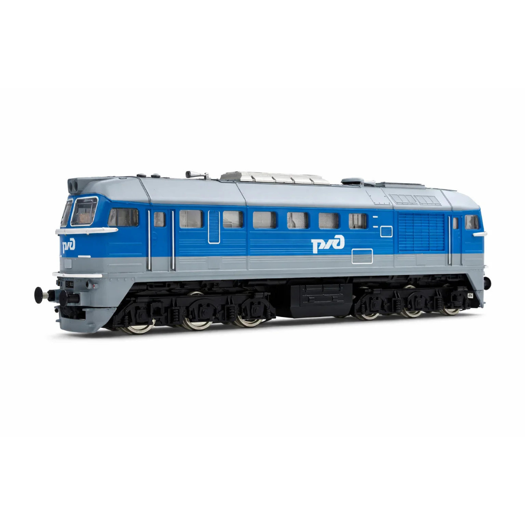 HO Scale 1:87 M62 Diesel Locomotive Model Train for Display Collection