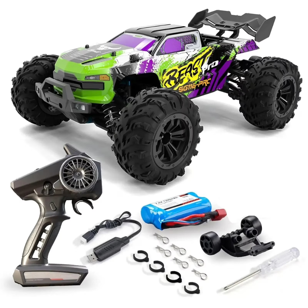 1:16 4WD RC Monster Truck 40km/h Rechargeable Off Road Buggy