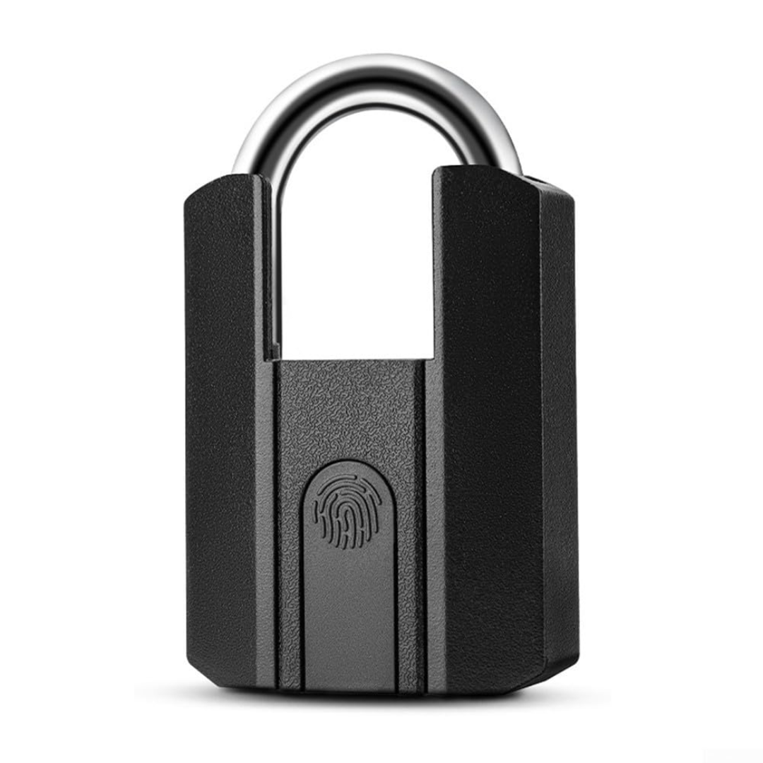 IP67 Waterproof Smart Fingerprint Padlock with Bluetooth App Unlock