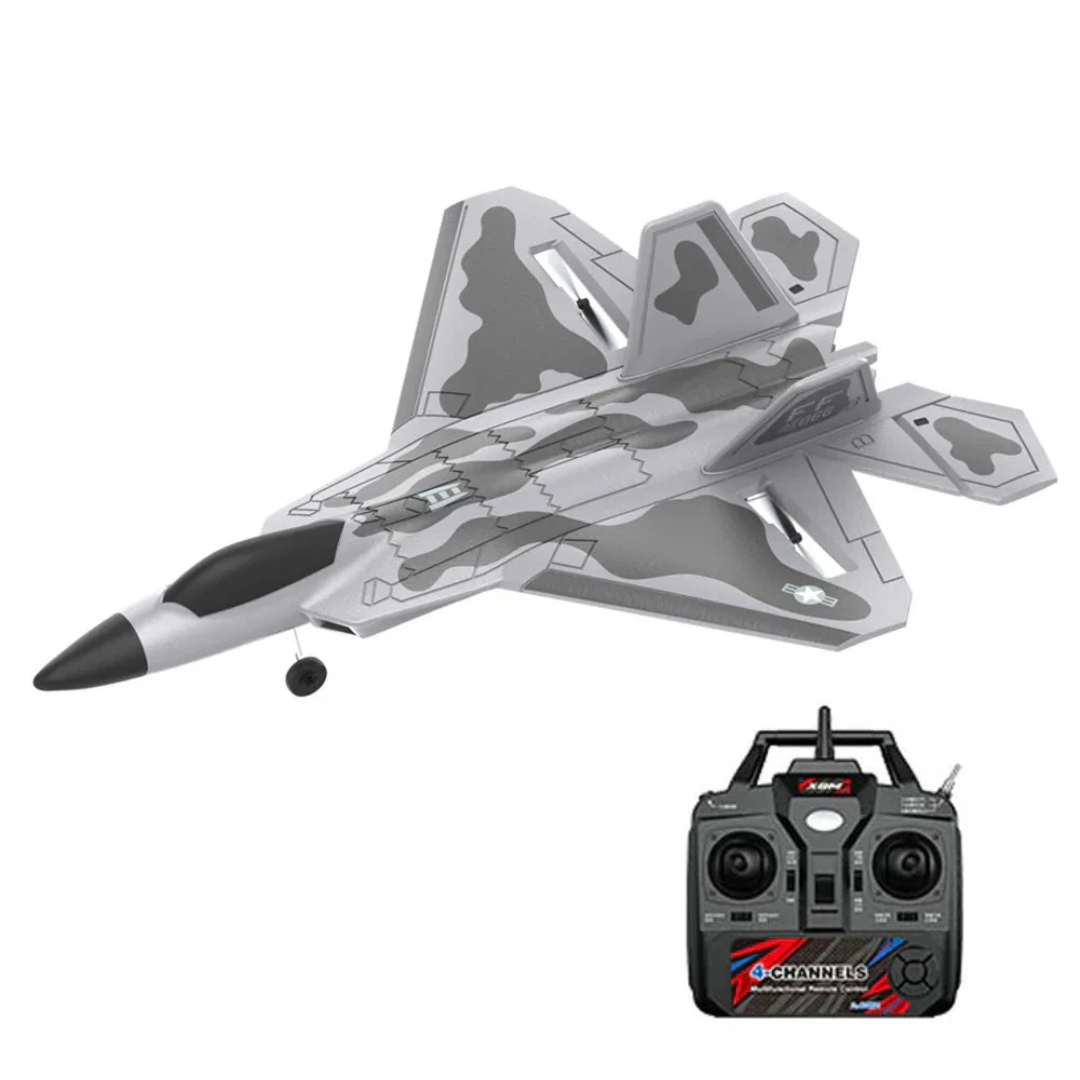 4CH RC Fighter Jet Plane 2.4GHz 490mm Electric Foam Remote Control Airplane