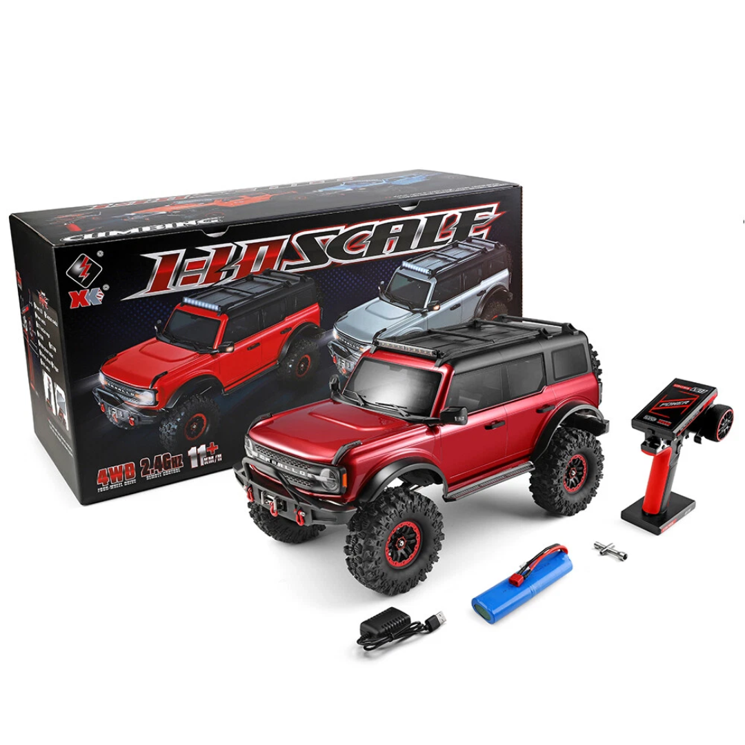 1:10 4WD RC Off Road Rock Crawler 2.4G with LED Lights