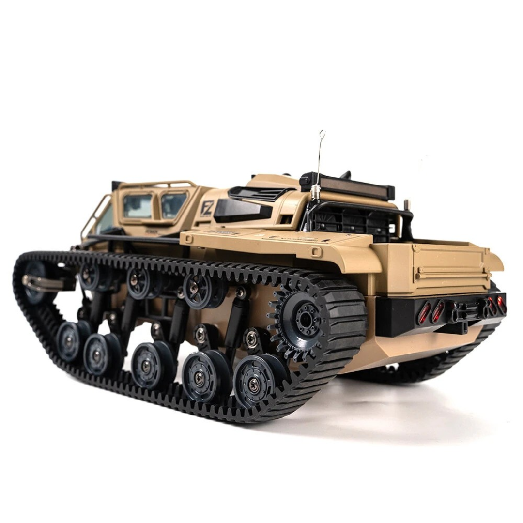 RC Tracked Tank RC Vehicle with LED Lights and 360° Rotation