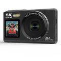 5K Digital Camera with Dual Screen Autofocus 18X Zoom WiFi Portable Camera