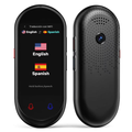 Real Time Language Translator Portable Device with Voice Photo Translation and Recording