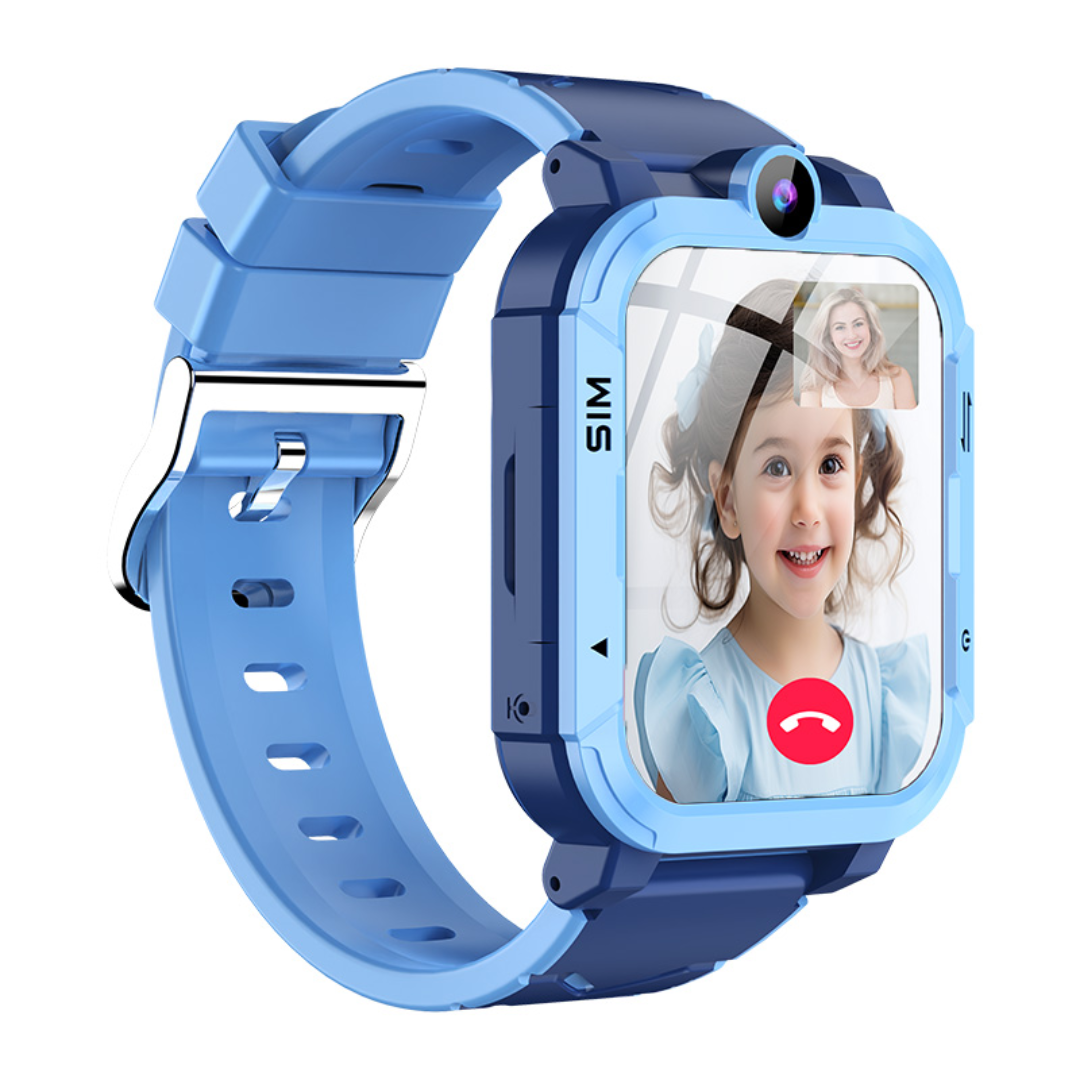 Kids 4G Smart Watch GPS WiFi Tracker Video Calling SOS Alert 1.83 Inch Display