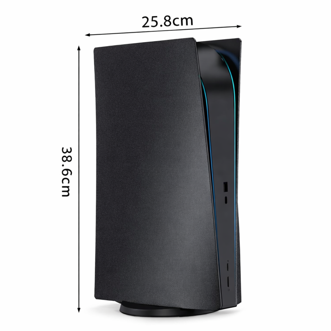 Console Cover Plates Compatible with PS5 Digital Edition Replacement Side Shell Panels