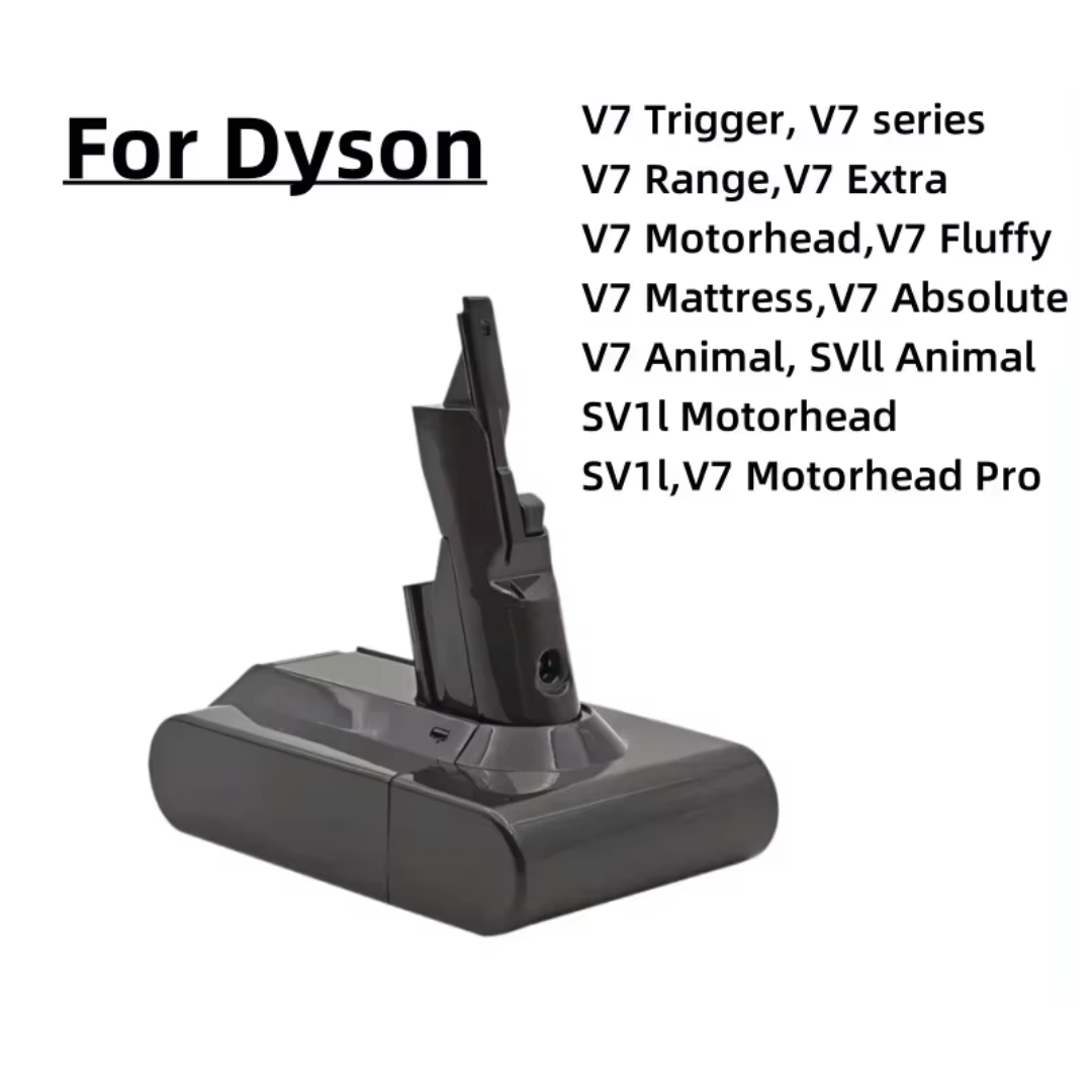 Rechargeable Battery Compatible with Dyson V6 V7 V8 V10 V11(V15) Series