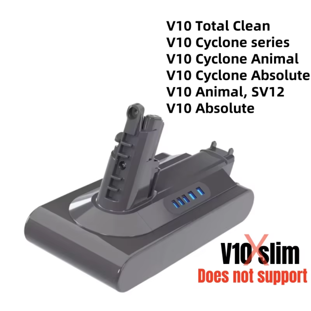 Rechargeable Battery Compatible with Dyson V6 V7 V8 V10 V11(V15) Series