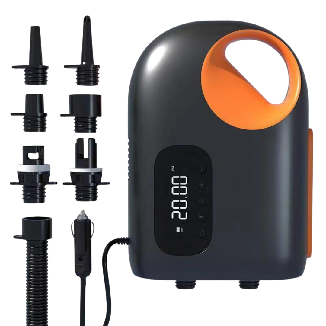 High Speed 12V Electric Air Pump 20PSI Portable Inflator for Outdoor Water Sports