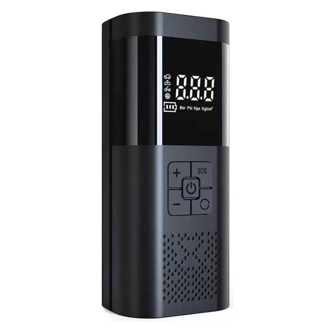 Portable 2-in-1 Inflation Pump with Digital Screen