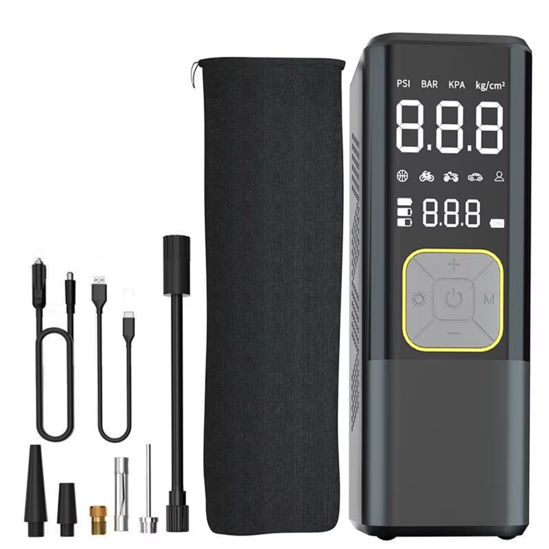 150PSI Cordless Air Pump Portable Tire Inflator with Digital Screen